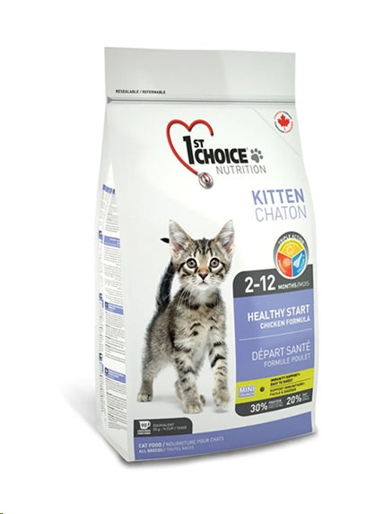 Сухой корм для кошек 1st Choice Kitten Healthy Start 5.44 кг Сухой корм для кошек 1st Choice Kitten Healthy Start 5.44 кг