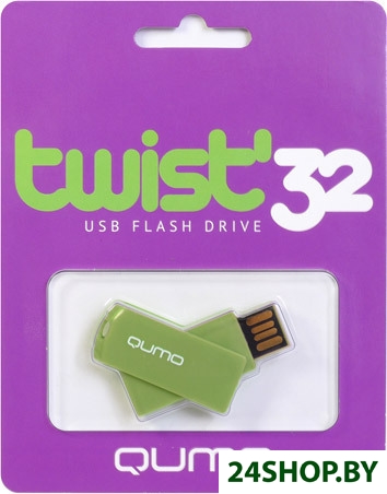 USB Flash QUMO Twist 32Gb Pistachio USB Flash QUMO Twist 32Gb Pistachio