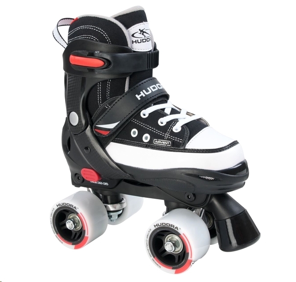 Роликовые коньки Hudora Rollschuh (р. 28-31, черный/белый) Роликовые коньки Hudora Rollschuh (р. 28-31, черный/белый)