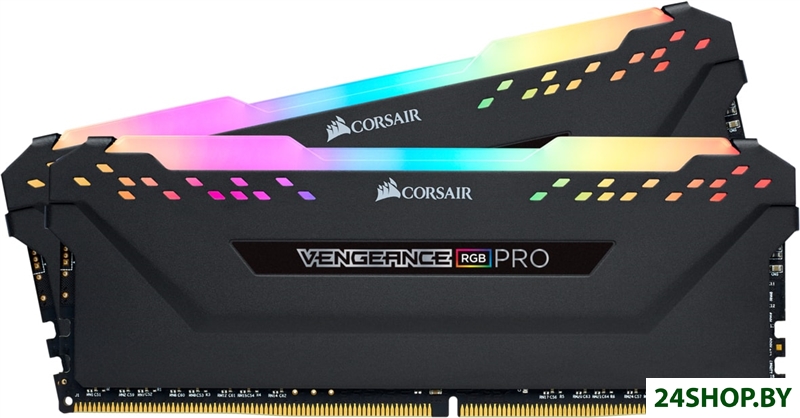 Оперативная память Corsair Vengeance RGB PRO 2x8ГБ DDR4 3600 МГц CMW16GX4M2D3600C18 Оперативная память Corsair Vengeance RGB PRO 2x8ГБ DDR4 3600 МГц CMW16GX4M2D3600C18