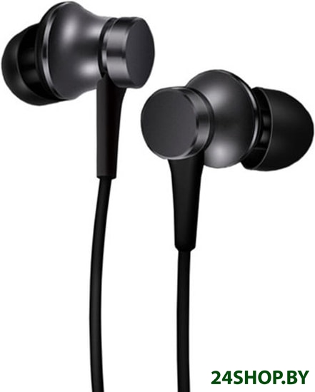 Наушники с микрофоном Xiaomi Mi In-Ear Headphones Basic HSEJ03JY (черный) Наушники с микрофоном Xiaomi Mi In-Ear Headphones Basic HSEJ03JY (черный)