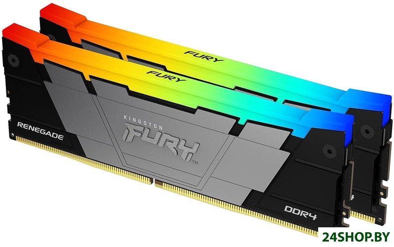 Оперативная память Kingston FURY Renegade RGB 2x8ГБ DDR4 3600МГц KF436C16RB2AK2/16 Оперативная память Kingston FURY Renegade RGB 2x8ГБ DDR4 3600МГц KF436C16RB2AK2/16