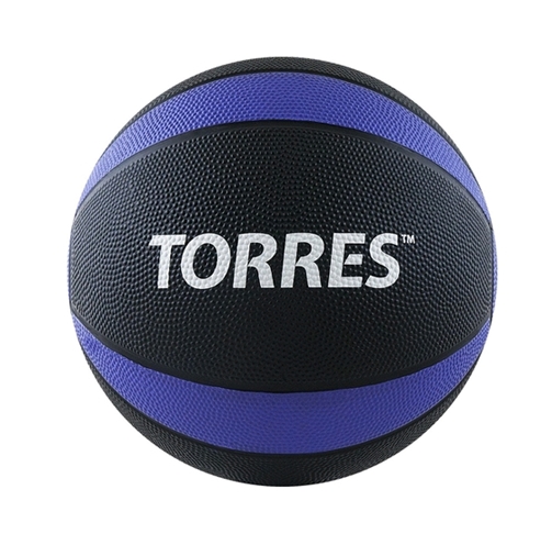 Медбол TORRES AL00225 (черный/фиолеовый) Медбол TORRES AL00225 (черный/фиолеовый)