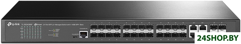 Управляемый коммутатор уровня 2+ TP-Link TL-SG3428XF Управляемый коммутатор уровня 2+ TP-Link TL-SG3428XF