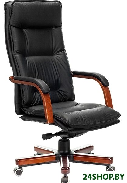 Кресло Бюрократ T-9927WALNUT (чёрный) Кресло Бюрократ T-9927WALNUT (чёрный)
