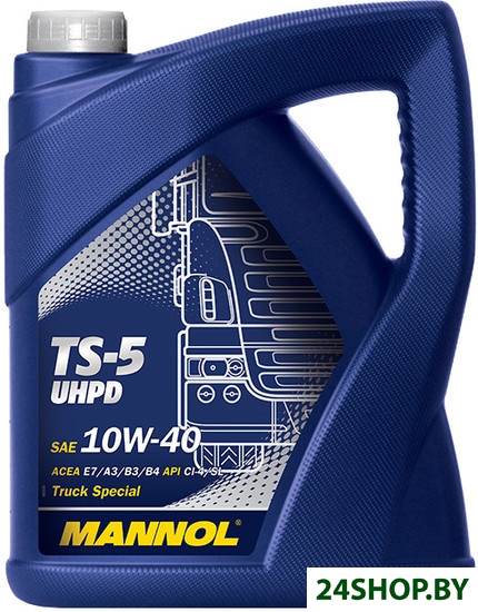 Моторное масло Mannol TS-5 UHPD 10W-40 5л Моторное масло Mannol TS-5 UHPD 10W-40 5л