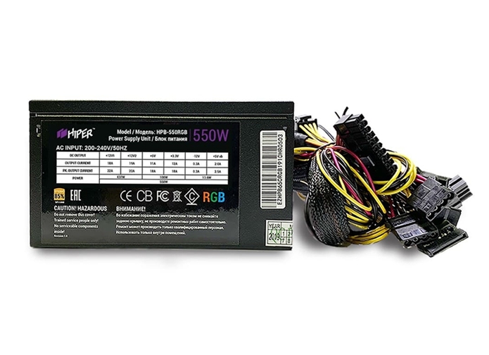 Блок питания HIPER HPB-550RGB Блок питания HIPER HPB-550RGB