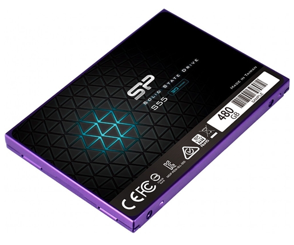 SSD Silicon Power Slim S55 480Gb SP480GBSS3S55S25TR SSD Silicon Power Slim S55 480Gb SP480GBSS3S55S25TR