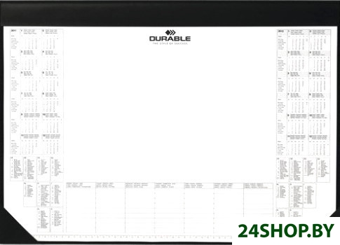 Бювар Durable с планингом 729101 (черный) Бювар Durable с планингом 729101 (черный)
