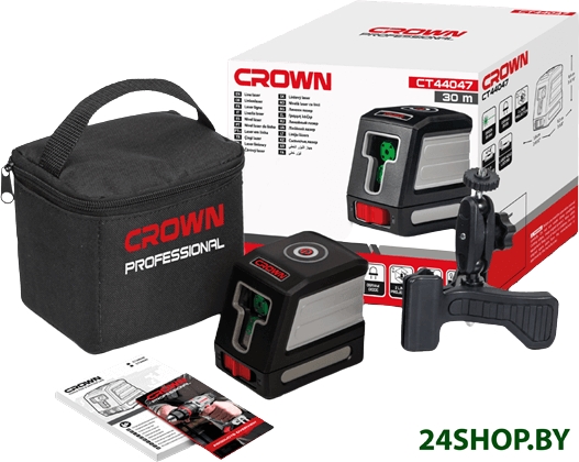 Лазерный нивелир Crown CT44047 Лазерный нивелир Crown CT44047