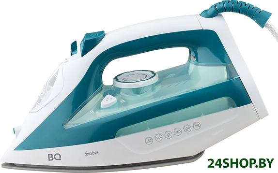 Утюг BQ SI1009 (белый, бирюзовый) Утюг BQ SI1009 (белый, бирюзовый)