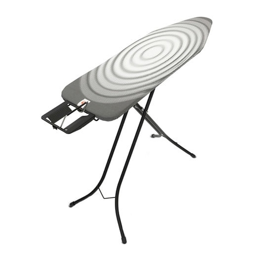 Гладильная доска Brabantia B 124x38 см 103841 (титановые круги/каркас черный) Гладильная доска Brabantia B 124x38 см 103841 (титановые круги/каркас черный)