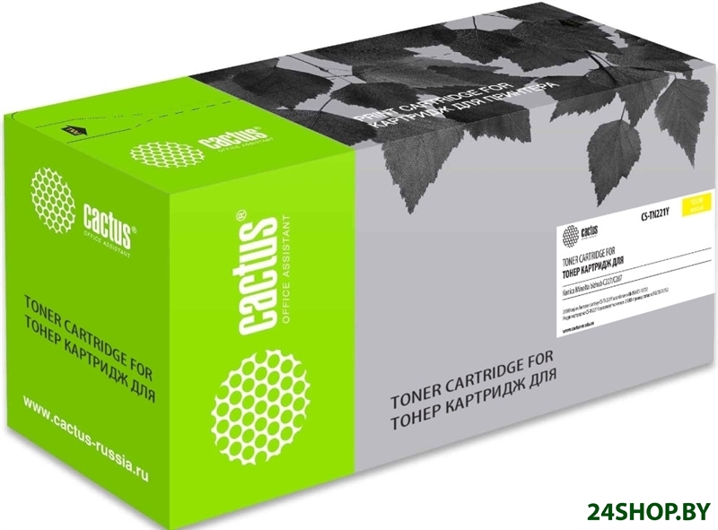 Тонер CACTUS CS-TN221Y (аналог Konica Minolta TN221Y) Тонер CACTUS CS-TN221Y (аналог Konica Minolta TN221Y)