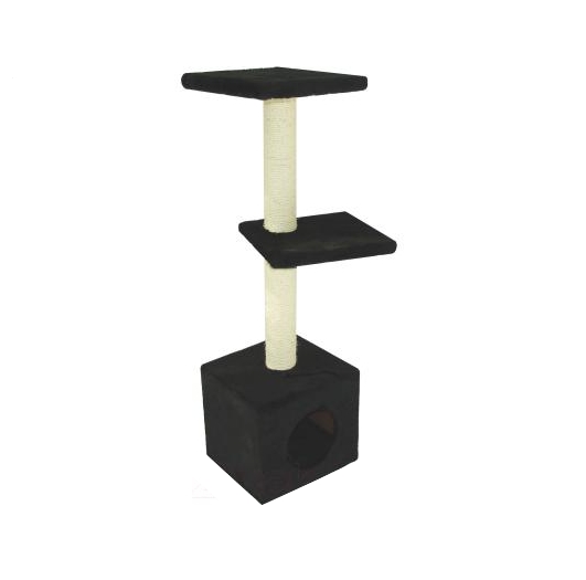 Комплекс для кошек UrbanCat D114-01-01 (черный) Комплекс для кошек UrbanCat D114-01-01 (черный)