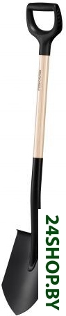 Лопата штыковая остроконечная Fiskars Solid 1066721 Лопата штыковая остроконечная Fiskars Solid 1066721