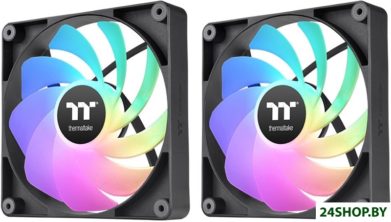 Комплект вентиляторов для корпуса Thermaltake CT120 Sync Reverse ARGB 2-Fan Pack CL-F173-PL12SW-A Комплект вентиляторов для корпуса Thermaltake CT120 Sync Reverse ARGB 2-Fan Pack CL-F173-PL12SW-A