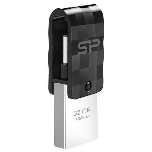 USB Flash Silicon-Power Mobile C31 32GB (черный) USB Flash Silicon-Power Mobile C31 32GB (черный)