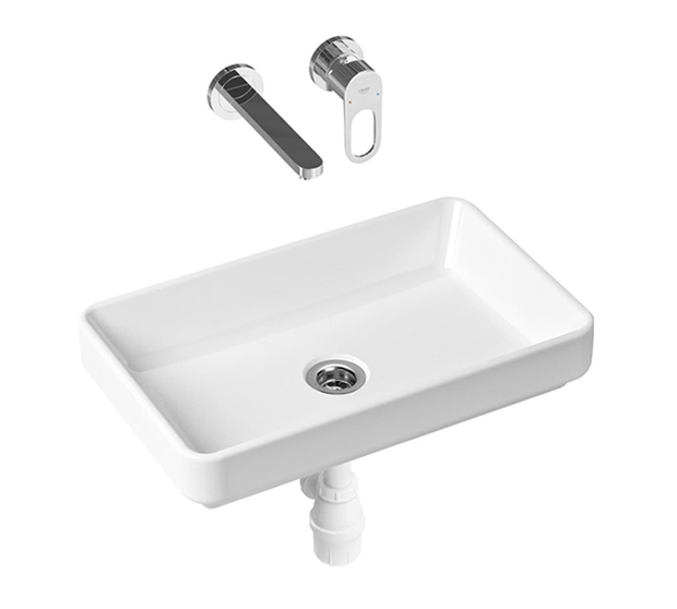 Умывальник Lavinia Boho Bathroom 21510156 (раковина, смеситель, сифон) Умывальник Lavinia Boho Bathroom 21510156 (раковина, смеситель, сифон)