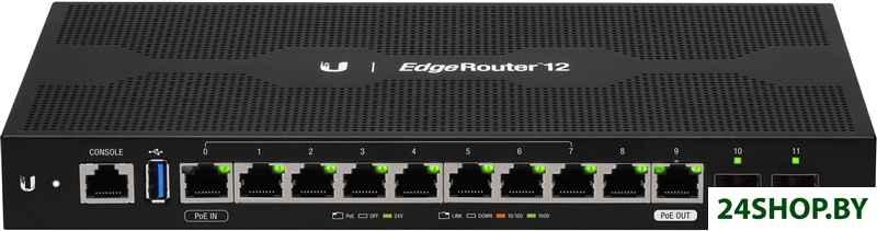 Маршрутизатор Ubiquiti EdgeRouter 12 Маршрутизатор Ubiquiti EdgeRouter 12