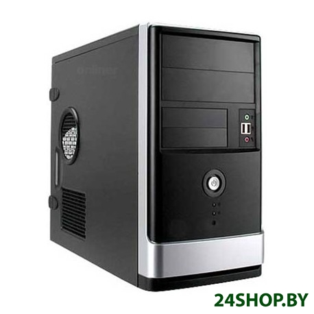 Корпус IN WIN EMR002 Black-Silver 450W Корпус IN WIN EMR002 Black-Silver 450W