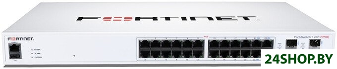 Управляемый коммутатор 2-го уровня Fortinet FS-124F-FPOE Управляемый коммутатор 2-го уровня Fortinet FS-124F-FPOE