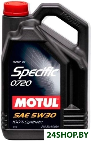 Моторное масло Motul Specific 0720 5W-30 5л Моторное масло Motul Specific 0720 5W-30 5л