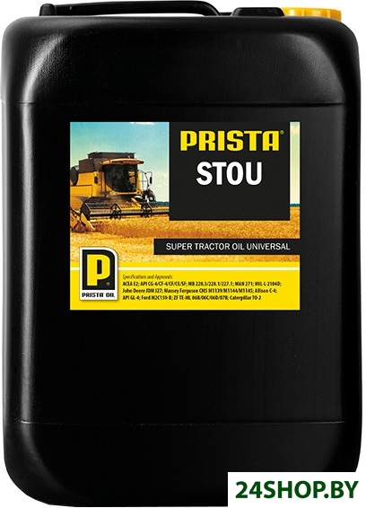 Трансмиссионное масло Prista STOU 10W-40 20л Трансмиссионное масло Prista STOU 10W-40 20л