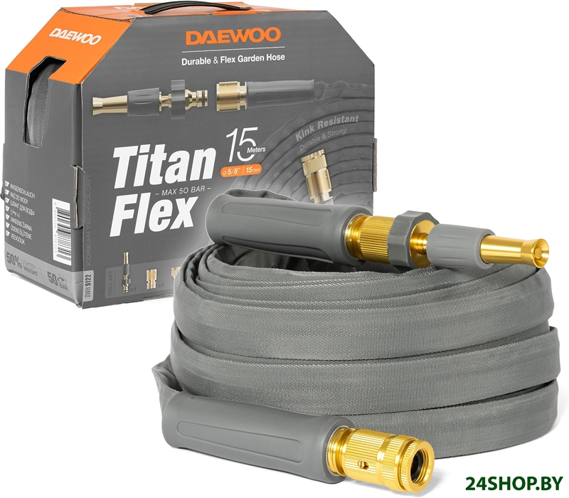 Шланг Daewoo Power TitanFlex DWH 9122 (5/8 Шланг Daewoo Power TitanFlex DWH 9122 (5/8