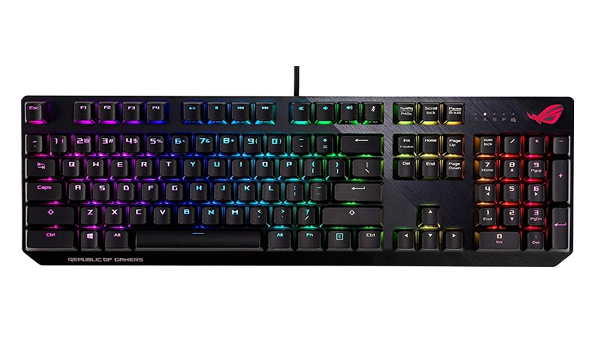 Клавиатура ASUS ROG Strix Scope (Cherry MX Red) Клавиатура ASUS ROG Strix Scope (Cherry MX Red)