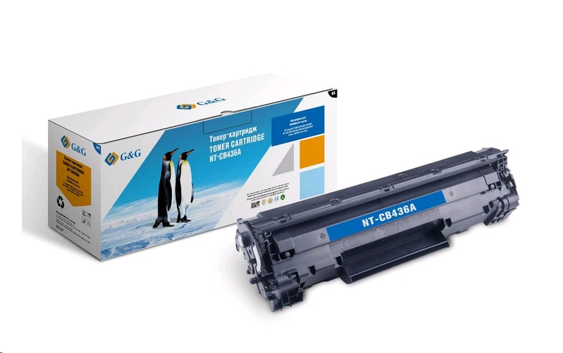 Картридж G and G NT-CB436A (чёрный) Картридж G and G NT-CB436A (чёрный)
