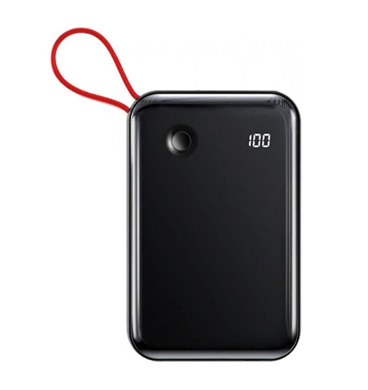 Портативное зарядное устройство Baseus Mini S Digital Display PPXF-A01 10000mAh (черный) Портативное зарядное устройство Baseus Mini S Digital Display PPXF-A01 10000mAh (черный)