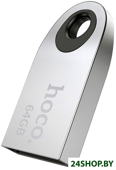 USB Flash Hoco UD9 64GB (серебристый) USB Flash Hoco UD9 64GB (серебристый)