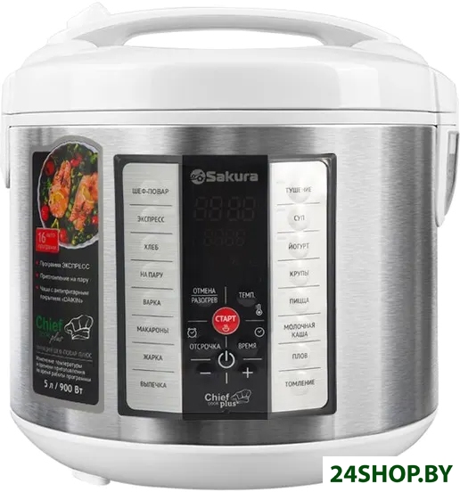 Мультиварка Sakura SA-7766W Мультиварка Sakura SA-7766W