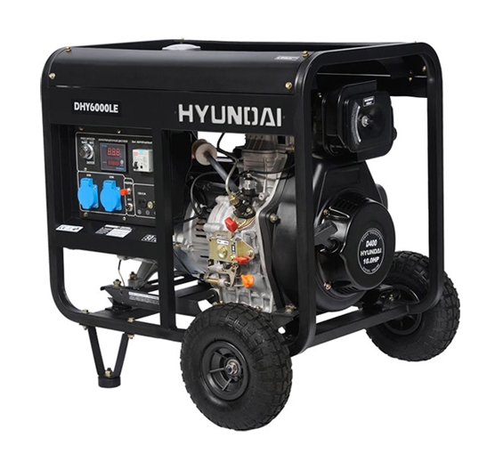 Дизельный генератор Hyundai DHY 6000LE Дизельный генератор Hyundai DHY 6000LE