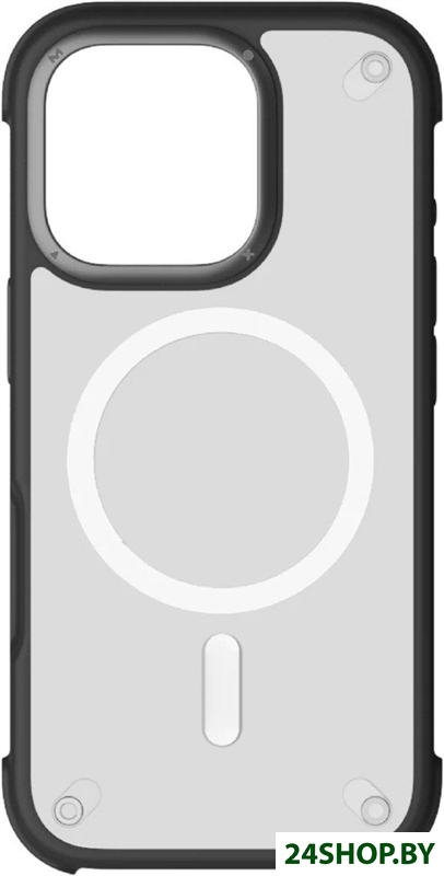 Чехол для телефона Momax CaseForm Air MagSafe для iPhone 16 Pro MUAP24MD (черный) Чехол для телефона Momax CaseForm Air MagSafe для iPhone 16 Pro MUAP24MD (черный)