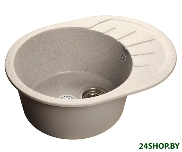 Кухонная мойка GranFest Rondo GF-R580L (серый) Кухонная мойка GranFest Rondo GF-R580L (серый)