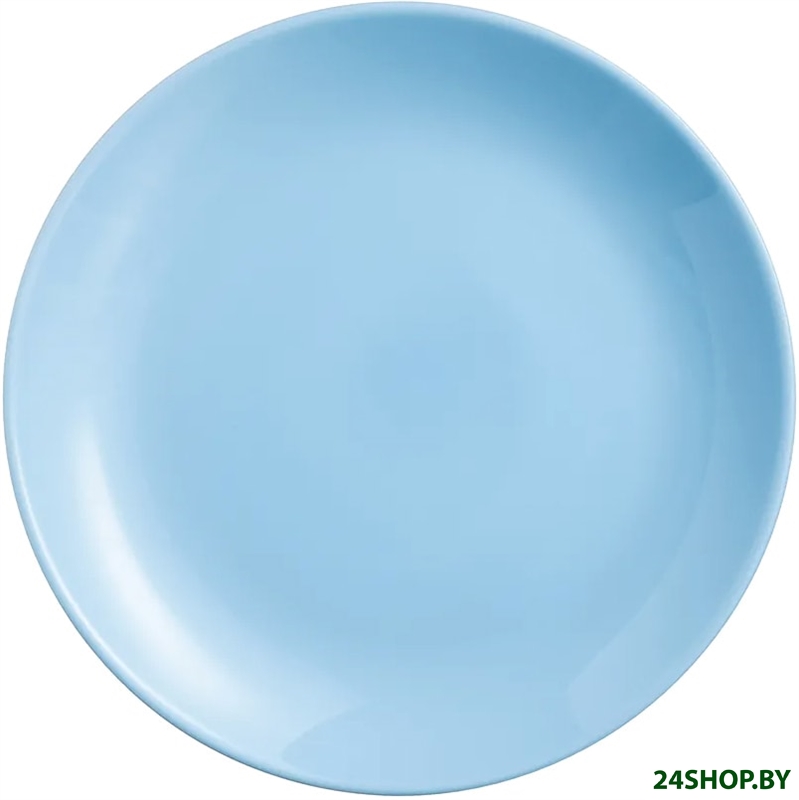 Тарелка обеденная Luminarc Diwali light blue P2610 Тарелка обеденная Luminarc Diwali light blue P2610