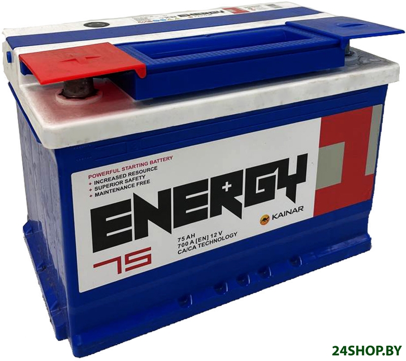Автомобильный аккумулятор Energy One 75 L+ Ca/Ca (75 А·ч) Автомобильный аккумулятор Energy One 75 L+ Ca/Ca (75 А·ч)