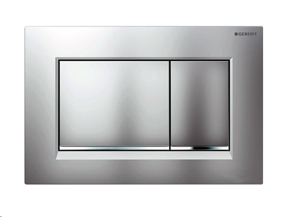 Панель смыва Geberit Sigma 30 115.883.JQ.1 (хром матовый) Панель смыва Geberit Sigma 30 115.883.JQ.1 (хром матовый)