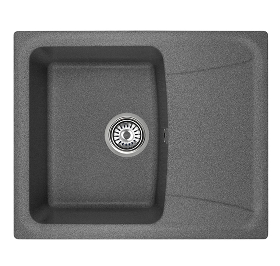 Кухонная мойка Gran-Stone GS-17K (309 темно-серый) Кухонная мойка Gran-Stone GS-17K (309 темно-серый)