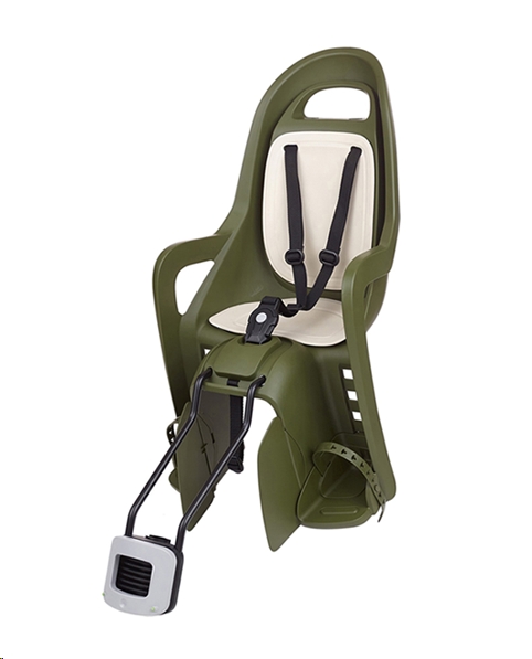 Детское велокресло Polisport Groovy 29 (dark green/cream) Детское велокресло Polisport Groovy 29 (dark green/cream)