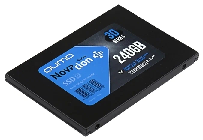 SSD QUMO Novation 3D TLC 240GB Q3DT-240GSKF SSD QUMO Novation 3D TLC 240GB Q3DT-240GSKF