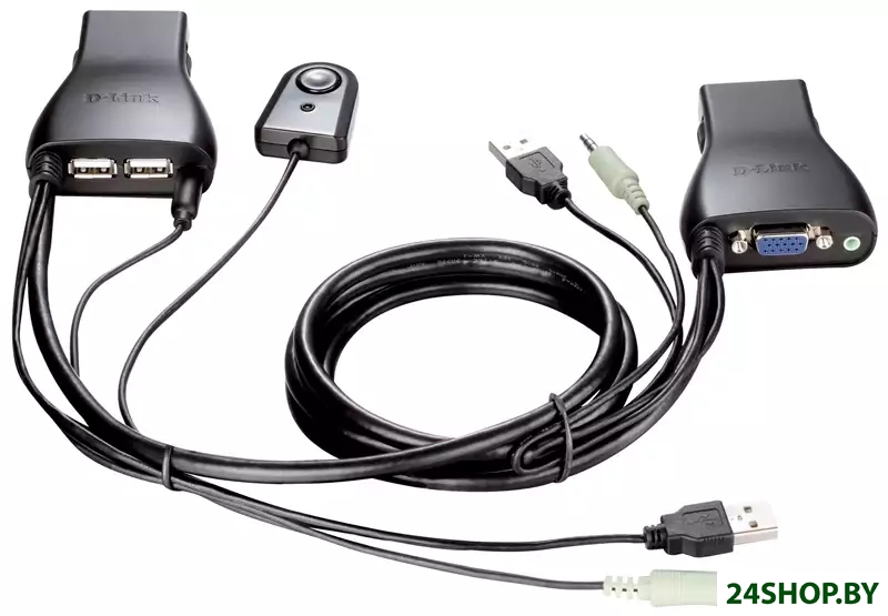 Переключатель KVM D-Link KVM-221/RU Переключатель KVM D-Link KVM-221/RU