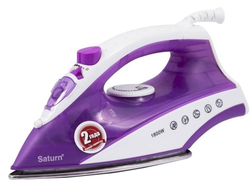 Утюг Saturn ST-CC7142 фиолетовый Утюг Saturn ST-CC7142 фиолетовый