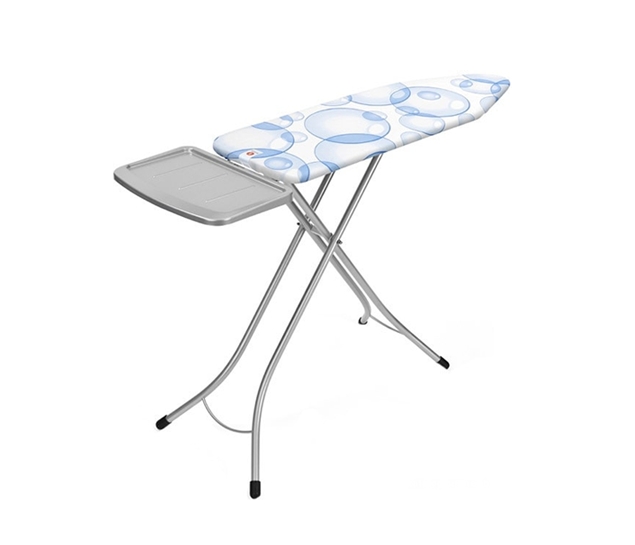 Гладильная доска Brabantia B 124x38 см 103629 (пузырьки/каркас серый металлик) Гладильная доска Brabantia B 124x38 см 103629 (пузырьки/каркас серый металлик)
