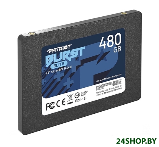 SSD Patriot Burst Elite 480GB PBE480GS25SSDR SSD Patriot Burst Elite 480GB PBE480GS25SSDR