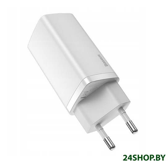 Сетевое зарядное Baseus CCGAN2L-B02 White Сетевое зарядное Baseus CCGAN2L-B02 White