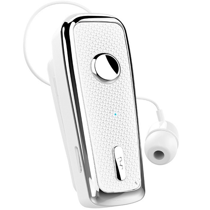 Bluetooth гарнитура Hoco E38 (белый/серебристый) Bluetooth гарнитура Hoco E38 (белый/серебристый)