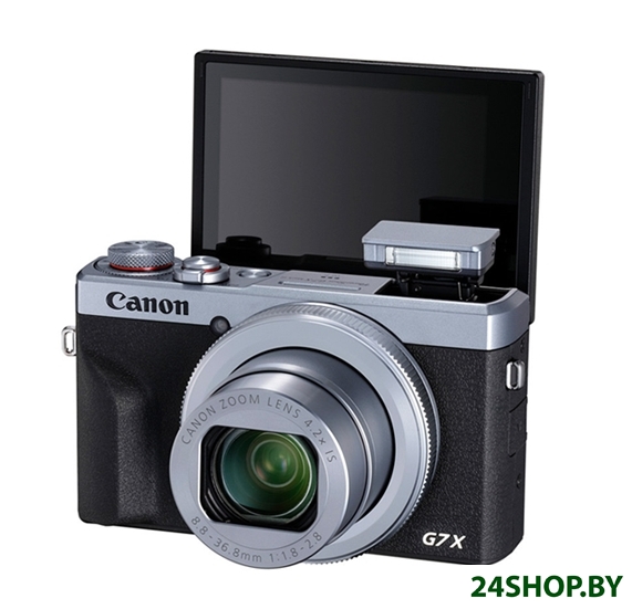 Фотоаппарат Canon PowerShot G7 X Mark III (серебристый/черный) Фотоаппарат Canon PowerShot G7 X Mark III (серебристый/черный)