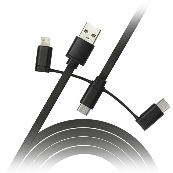 Кабель Smartbuy iK-312 (черный) Кабель Smartbuy iK-312 (черный)